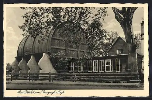 AK Bad Dürkheim, Gasthaus Naturweinschenke Dürkheimer Fass