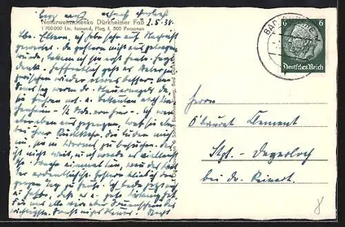 AK Bad Dürkheim, Gasthaus Naturweinschenke Dürkheimer Fass