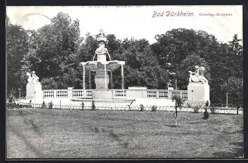 AK Bad Dürkheim, Ostertag-Denkmal