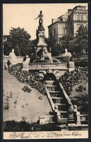 AK Stuttgart, Herzog Eugen-Brunnen