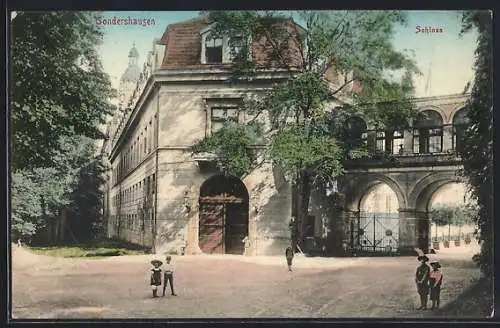 AK Sondershausen / Thüringen, Schloss