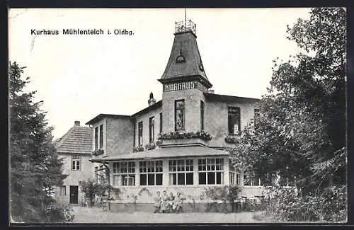 AK Varel / Oldenburg, Hotel-Kurhaus Mühlenteich