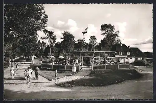 AK Scharbeutz, Ostseebad, Cafe Seetempel