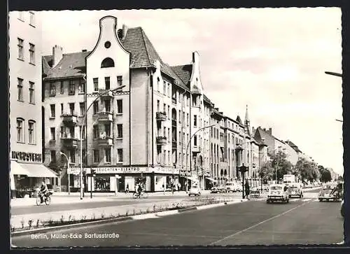 AK Berlin-Wedding, Müller-Ecke Barfusstrasse