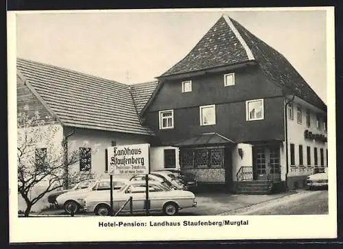 AK Staufenberg /Murgtal, Gasthof Landhaus Staufenberg, Hauptstrasse 30