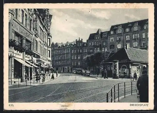 AK Kiel, Partie am Dreiecksplatz