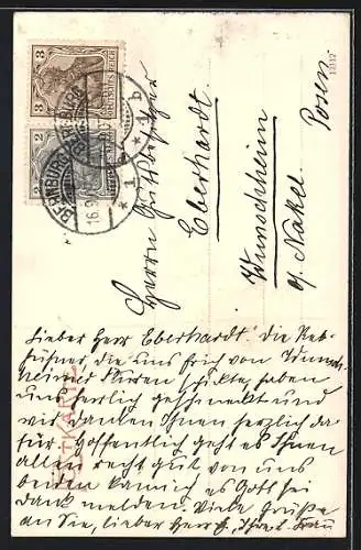 AK Bernburg, Blick auf die Marienkirche