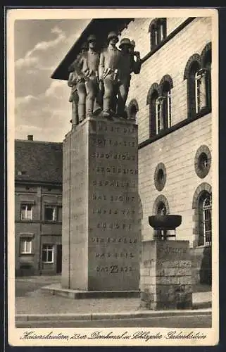 AK Kaiserslautern, Denkmal und Schlafeter-Gedenkstein