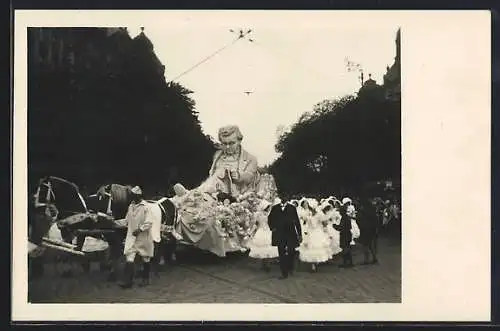 AK Wien, X. Deutsches Sängerfest, Festzug