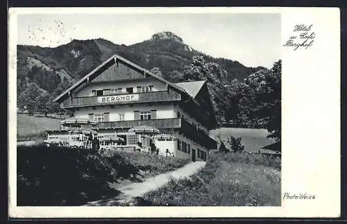 AK Lenggries a. d. Isar, Hotel und Cafe Berghof