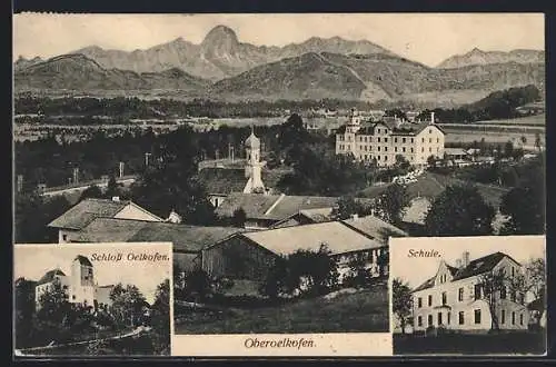 AK Oberoelkofen, Panorama und Schloss