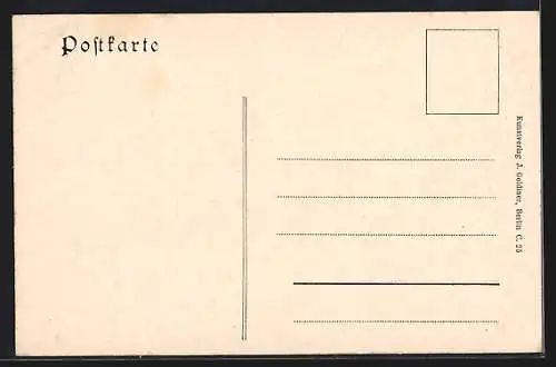 AK Berlin-Tiergarten, Innenansicht des Bundesrats-Saal im Reichstagsgebäude