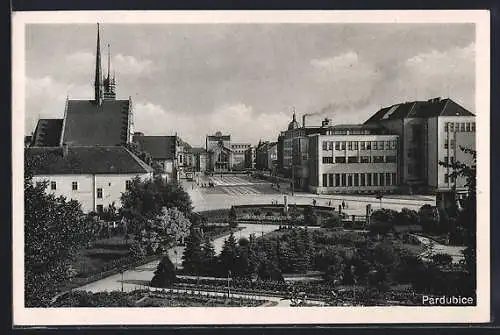 AK Pardubice, Strassenpartie im Zentrum