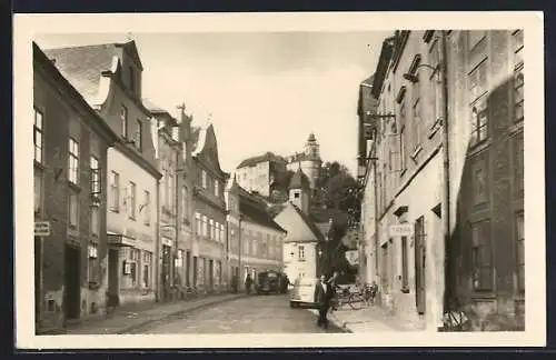 AK Javorník, Geschäfte in der Hauptstrasse