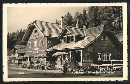 AK Katschberghöhe, Alpengasthof