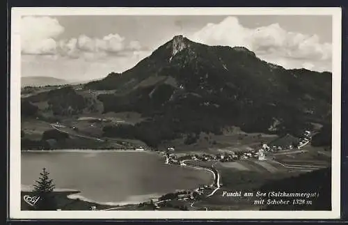 AK Fuschl am See, Gesamtansicht mit Schober