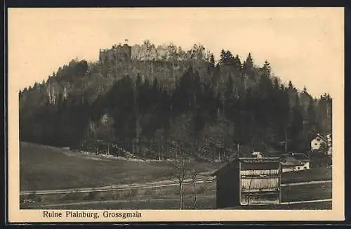 AK Grossgmain, Ruine Plainburg