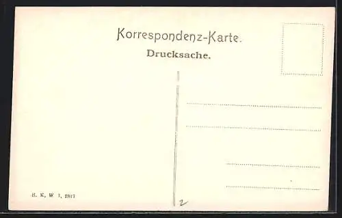 AK Salzburg, Universitätsplatz mit Marktständen aus der Vogelschau