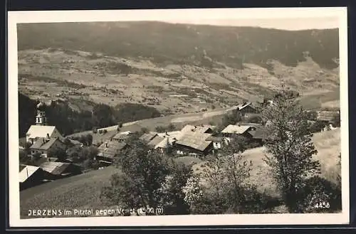 AK Jerzens im Pitztal, Ortsansicht mit Venet