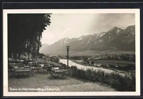 AK Hall, Terrasse des Hotel Volderwaldhof