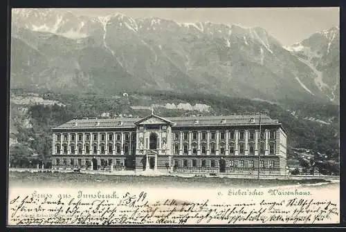 AK Innsbruck, Sieber`sches Waisenhaus