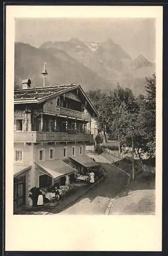 AK Finkenberg, Gasthaus Neuwirt von Johann Troppmaier