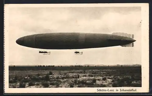 AK Berlin-Johannisthal, Zeppelin Schütte-Lanz