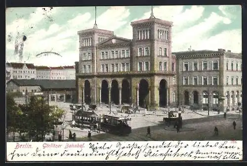 AK Berlin-Kreuzberg, Görlitzer Bahnhof