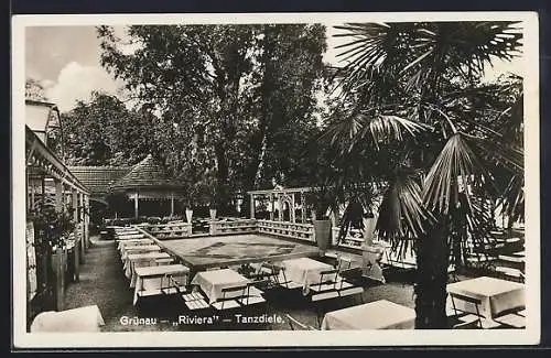 AK Grünau, Gasthaus Riviera, Bes. J. Bittner, Tanzdiele