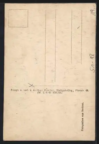 AK Ortsvorsteher mit Sinti und Roma / Zigeunern in Serbien