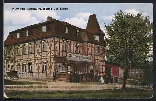 AK Erfurt, Kurhaus Schloss Haarberg