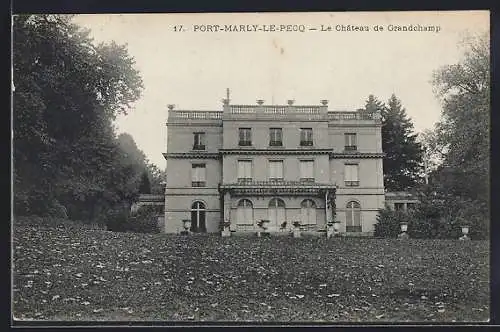 AK Port-Marly-le Pecq, Le Chateau de Grandchamp