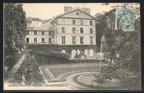 AK Carrieres St-Denis, Mairie-Chateau