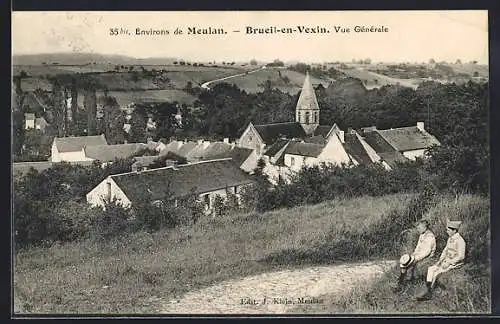 AK Brueil-en-Vexin, Vue Gènèrale