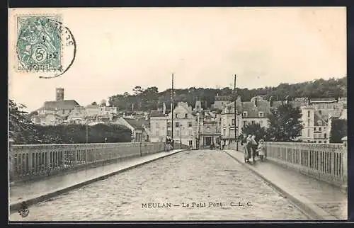 AK Meulan, le petit Pont