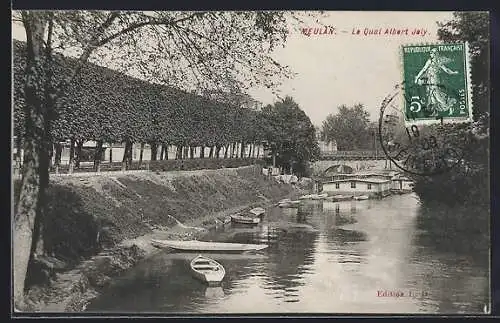 AK Meulan, Le Quai Albert Joly