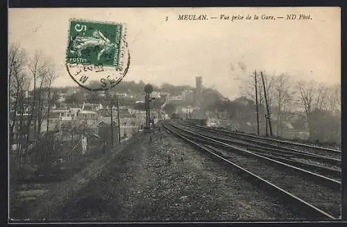 AK Meulan, Vue prise de la Gare