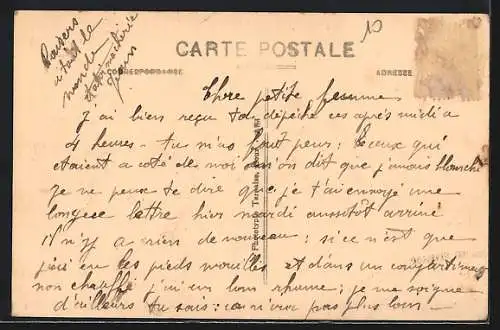 AK Mazamet, Vue gènèrale, prise de la Route de Carcassonne