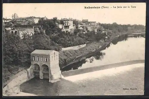 AK Rabastens, La Jetèe sur le Tarn