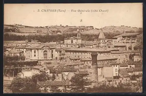 AK Castres, Vue Gènèrale (cotè Ouest)