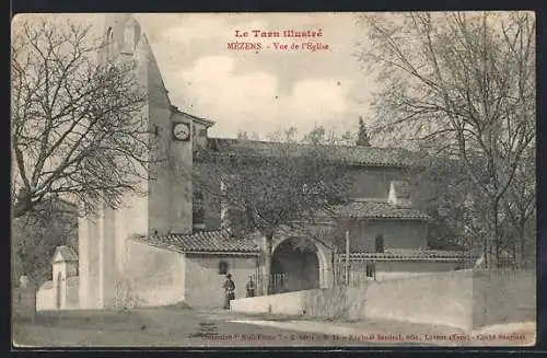 AK Mèzens, Vue de l`Eglise