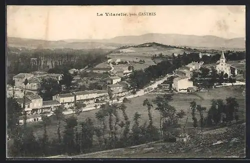 AK La Vitarelle prés Castres, Panorama von einem Berg aus