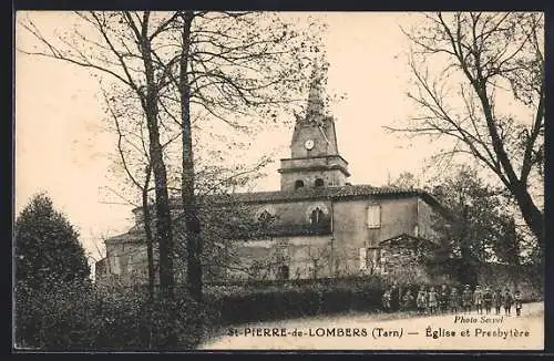 AK St-Pierre-de-Lombers, Èglise et Presbytère