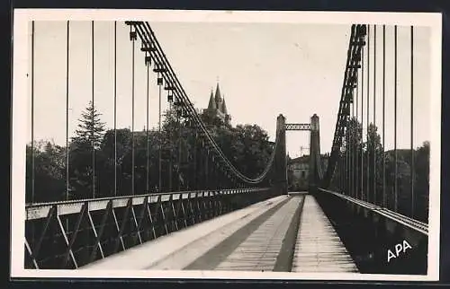 AK Saint-Sulpice-la-Pointe, Le Pont suspendu sur l`Agout