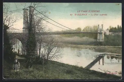 AK St-Sulpice, Le Pont suspendu