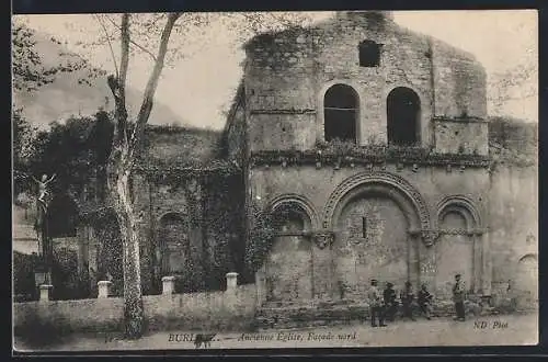 AK Burlatz, Ancienne Èglise, Facade nord