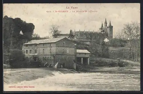 AK St-Sulpice, Le Moulin et L`Èglise