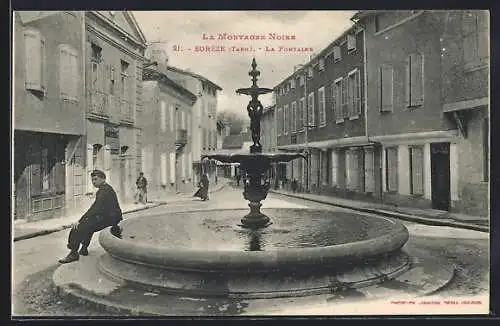 AK Soréze, la fontaine