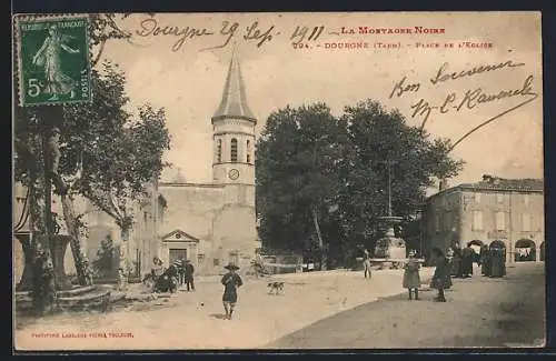 AK Dourgne, Place de L`Èglise