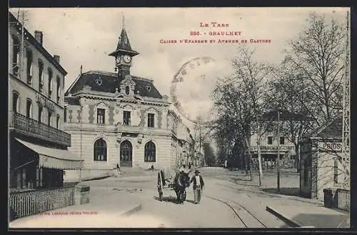 AK Graulhet, Caisse D`Epargne et Avenue de Castres